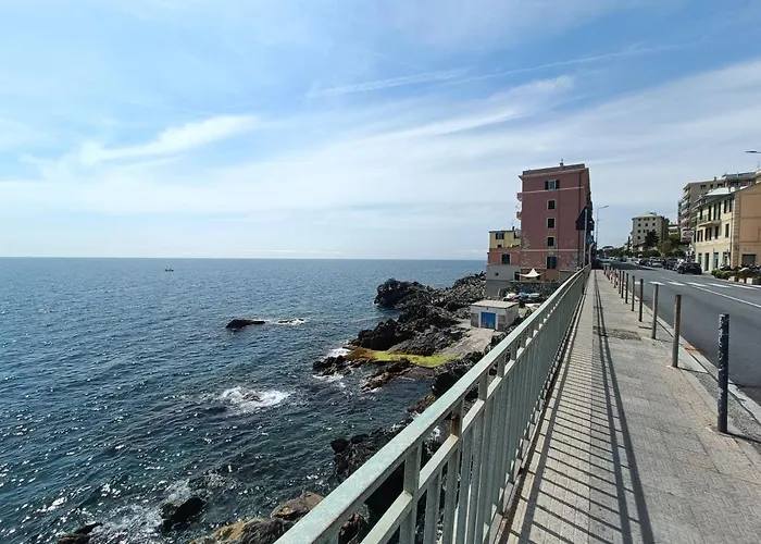 Incantevole Appartamento Genova Quinto Vicino Alla Spiaggia